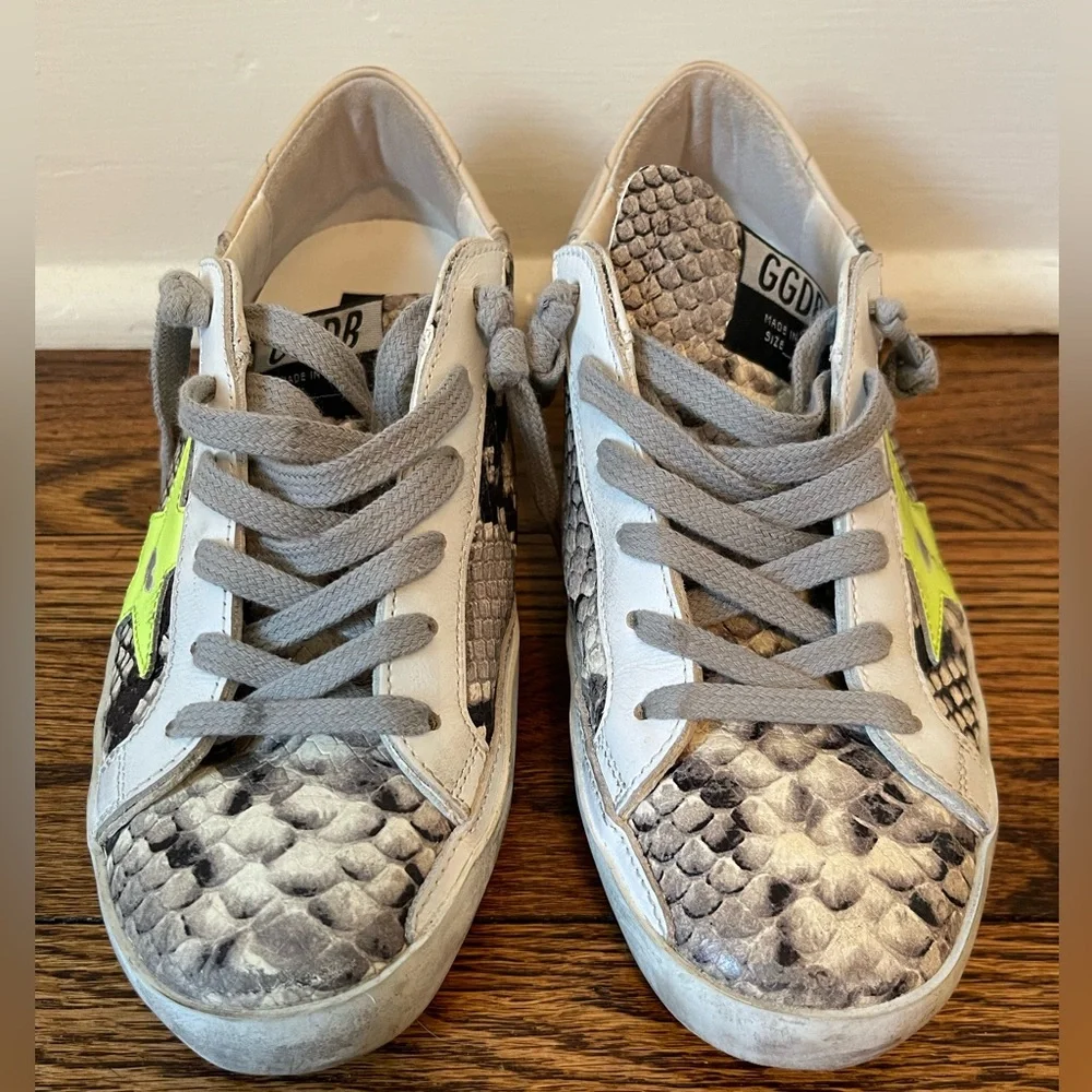 Golden Goose Superstar ⭐️ Snake Embossed Nordstrom Exclusive - Picture 2 of 7
